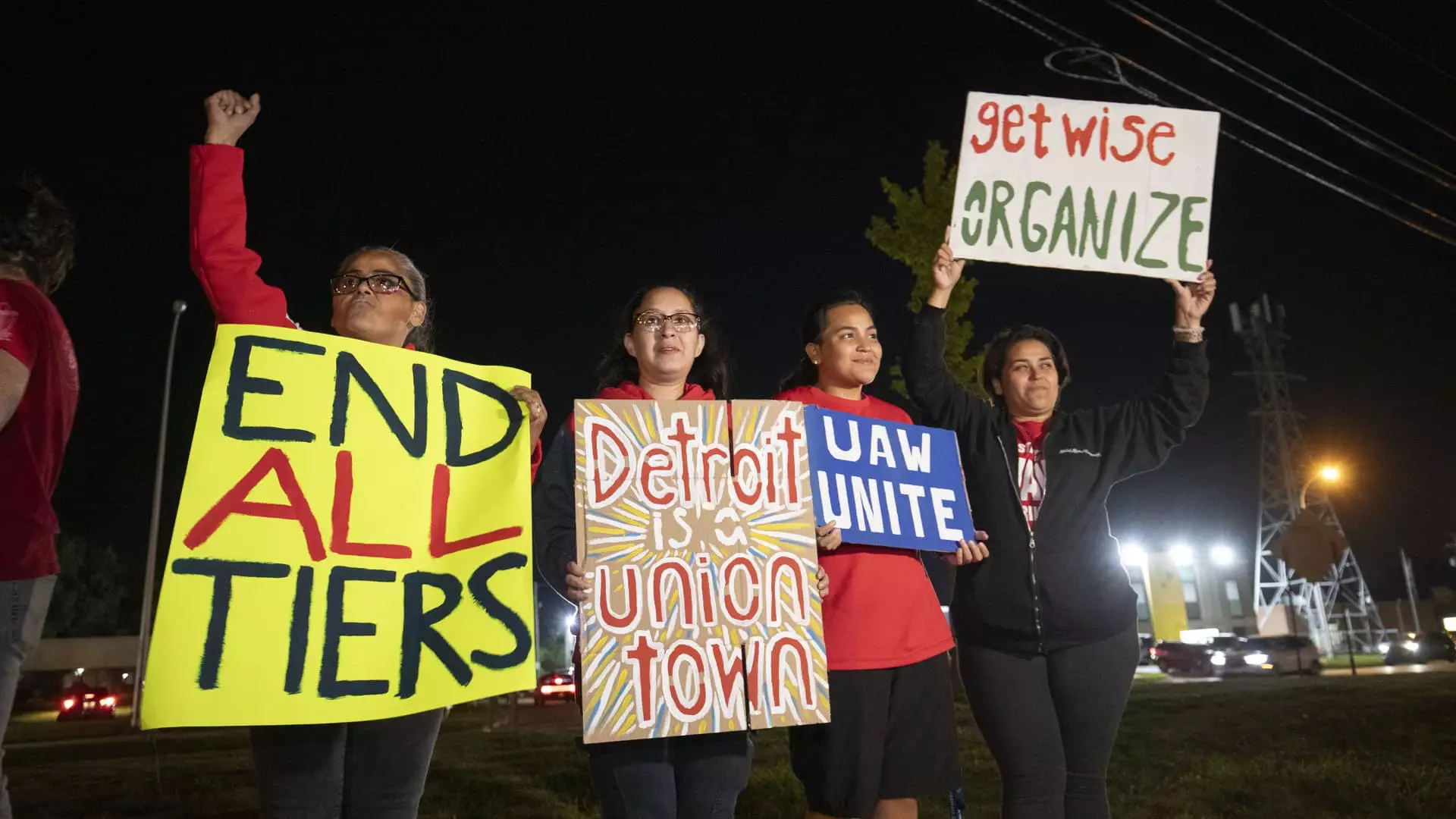 The United Auto Workers Launch Strikes Against Detroit Automakers