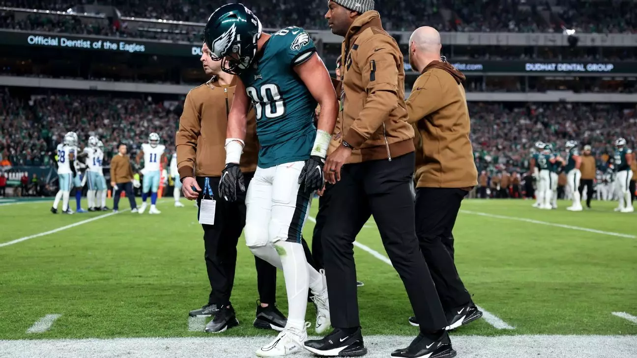 The Impact of Dallas Goedert’s Injury on the Philadelphia Eagles