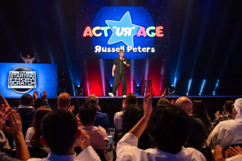 A New Era in Comedy: Parmar Entertainment Acquires Global Rights to Russell Peters’ Act Your Age