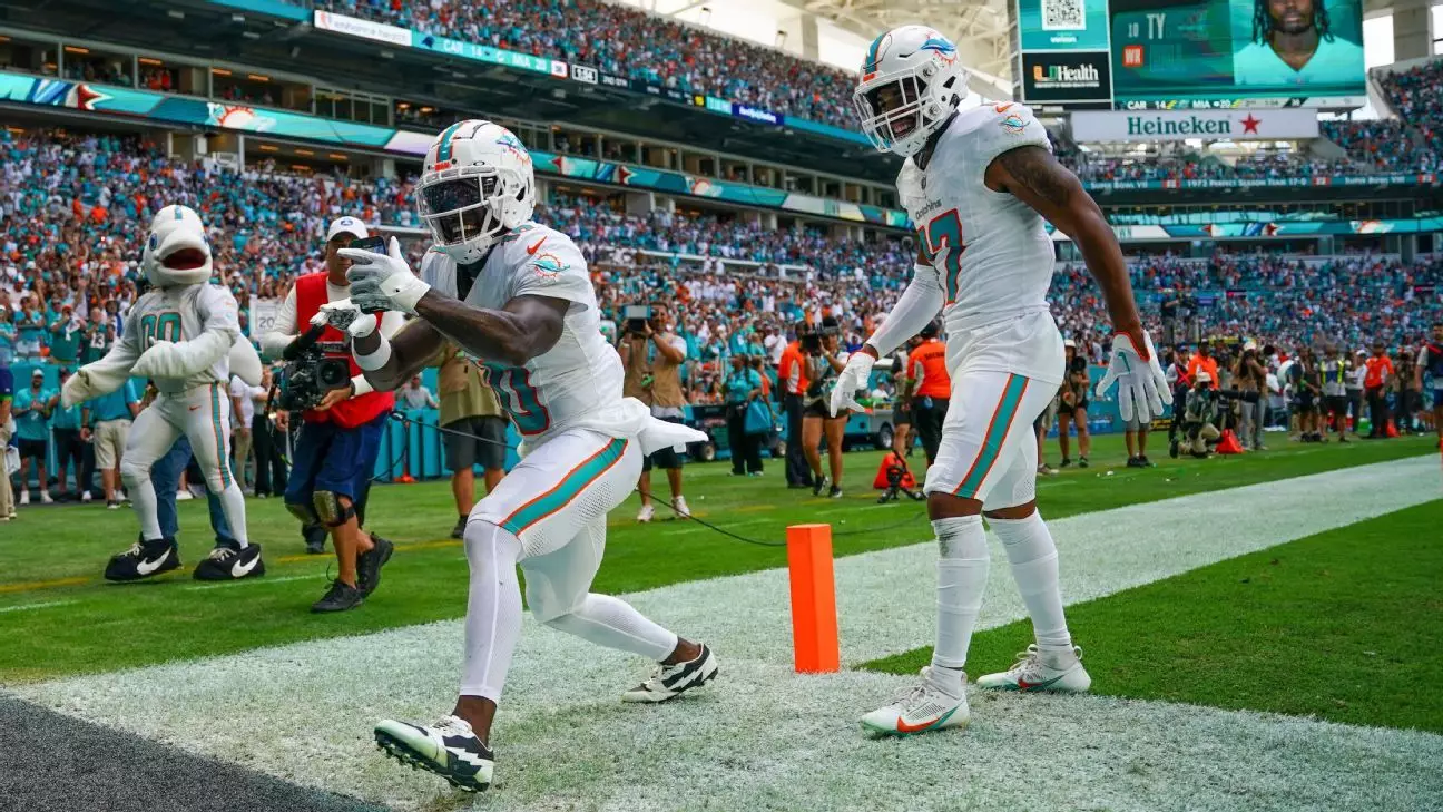 The Fallout of Tyreek Hill’s Touchdown Celebration: A Photographer’s Tale