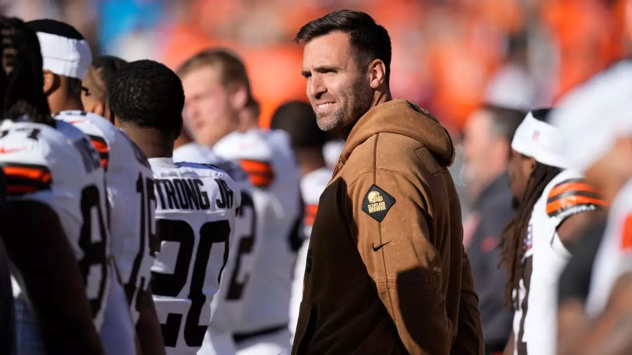 The Cleveland Browns Face Another Quarterback Change as Joe Flacco Takes Over Against the Los Angeles Rams