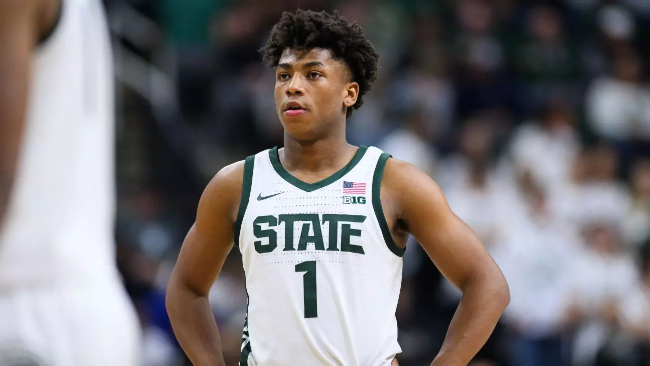 Michigan State Men’s Basketball Player Jeremy Fears Jr. Injured in Shooting Incident