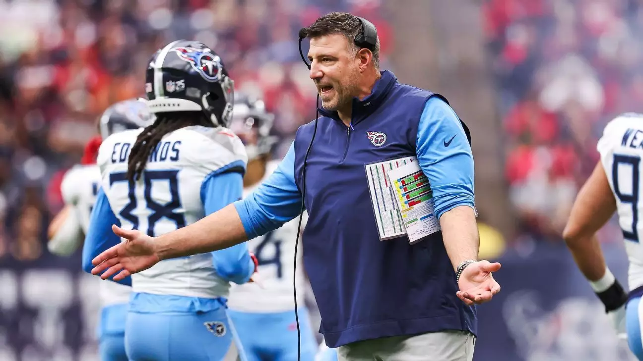 The Tennessee Titans Part Ways with Coach Mike Vrabel