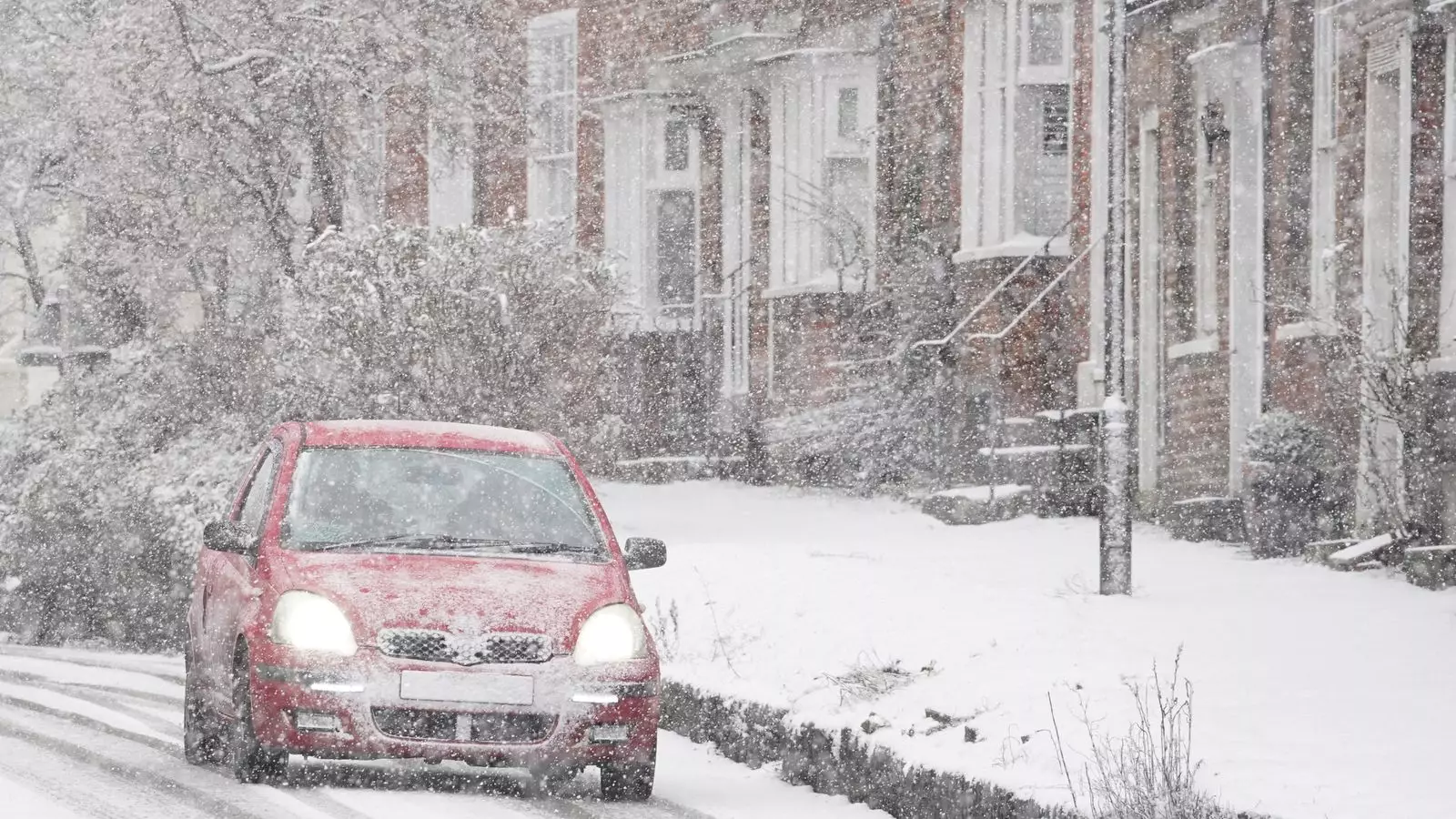 The Met Office Issues Weather Warnings for Snow and Ice