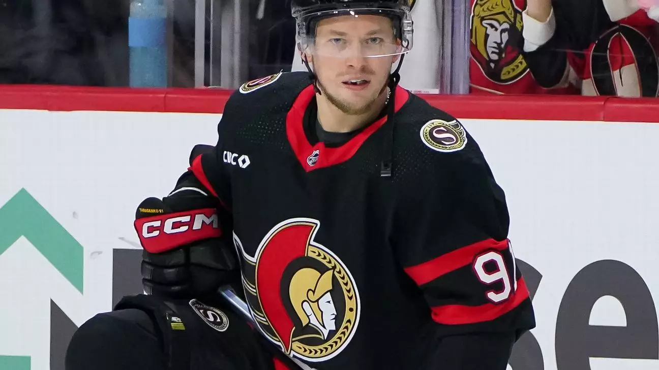 Florida Panthers Acquire Vladimir Tarasenko from Ottawa Senators