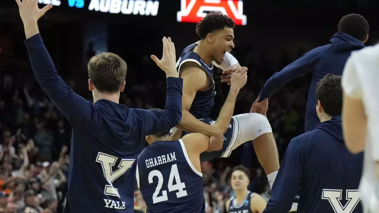 Yale Stuns Auburn to Advance in NCAA Tournament