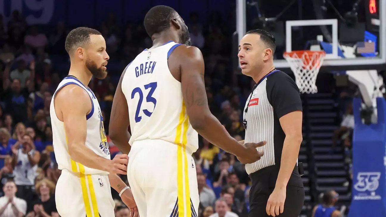 The Downfall of Draymond Green: A Look at His Recent Ejection