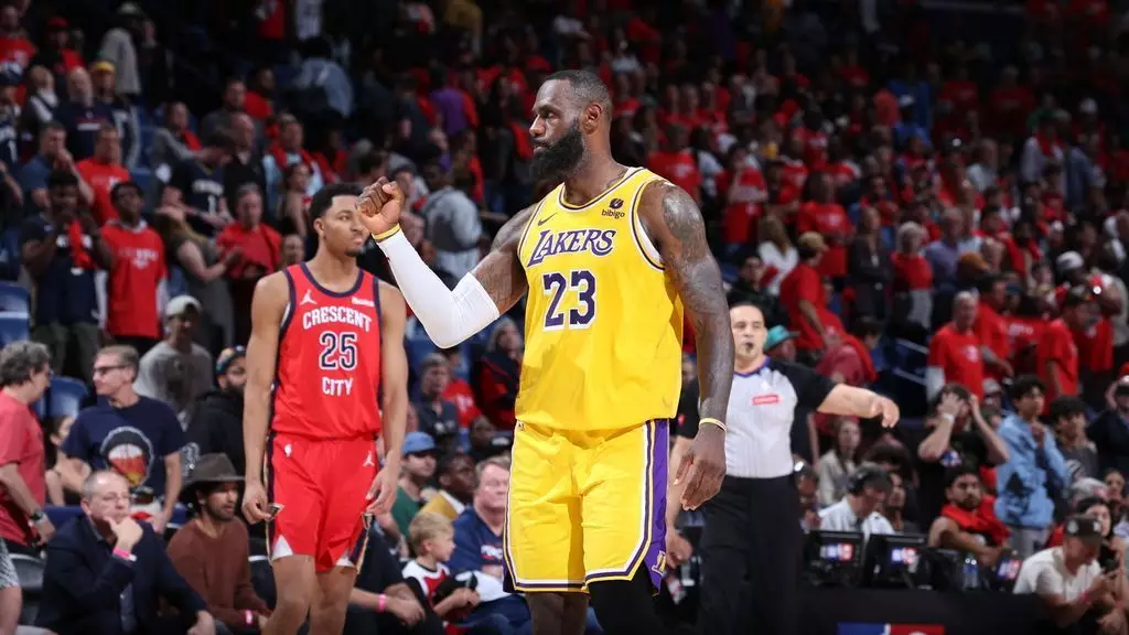 LeBron James Leads Lakers to Victory Over Pelicans in Western Conference Play-in Tournament