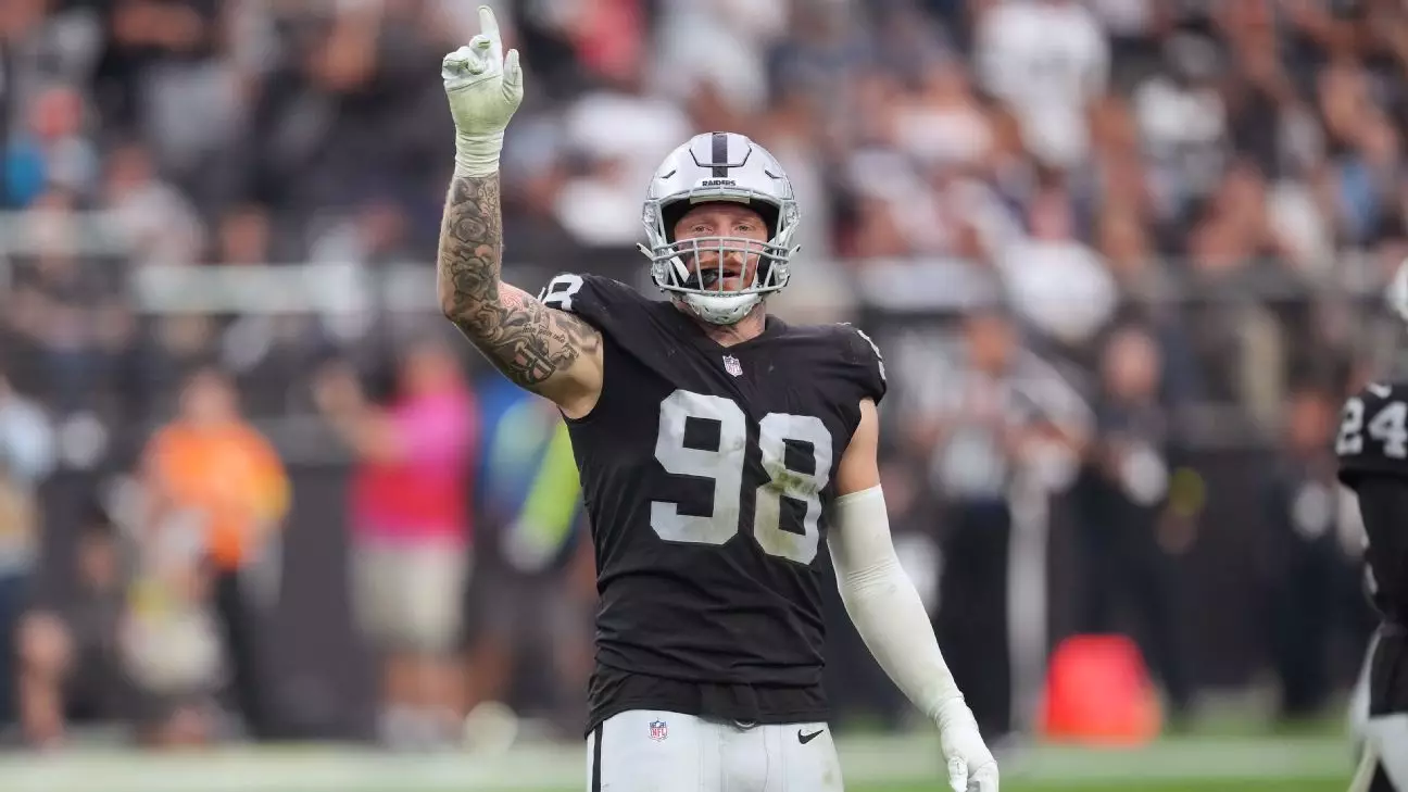 The Rising Star: Maxx Crosby’s Impact on the Las Vegas Raiders