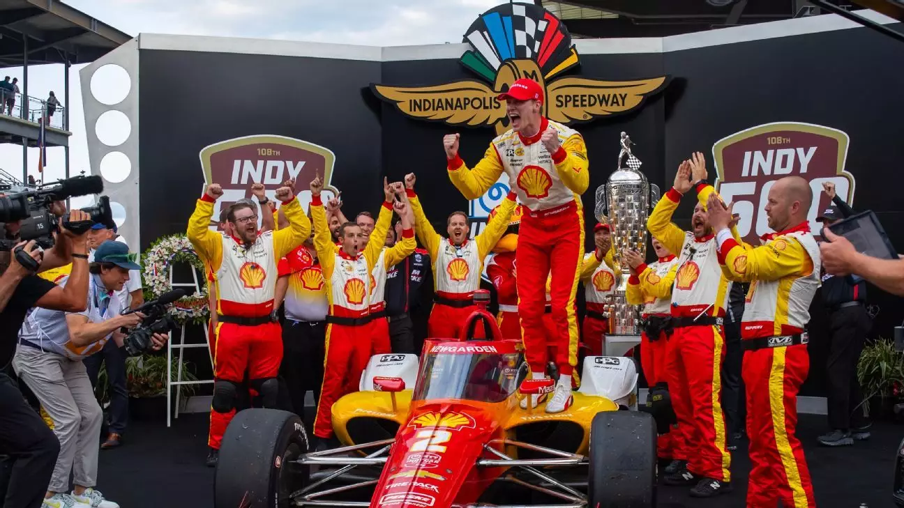 The Stunning Victory of Josef Newgarden at Indianapolis 500