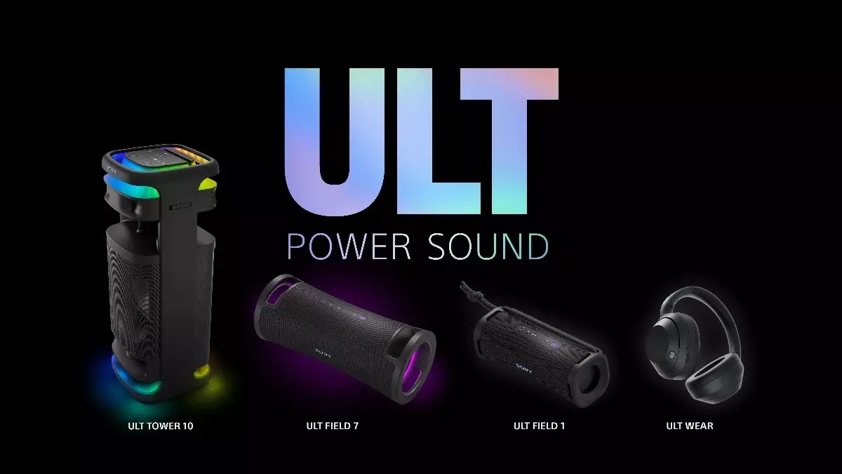 Sony Launches ULT Power Sound Series in India