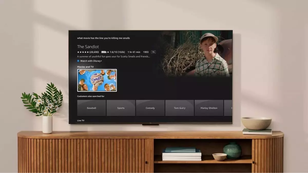 Revolutionizing Content Discovery: Amazon Fire TV Enhances Search Feature with AI Capabilities