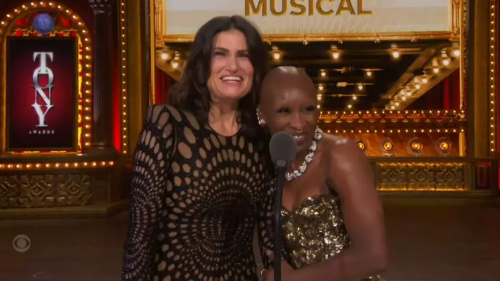 The Exciting Collaboration of Idina Menzel and Cynthia Erivo at the 2024 Tony Awards