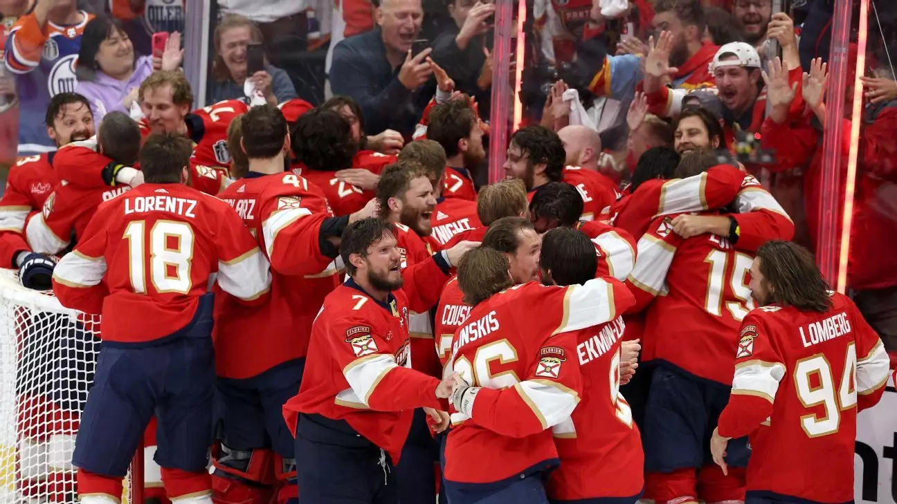 The Florida Panthers Claim Their First Stanley Cup in Franchise History