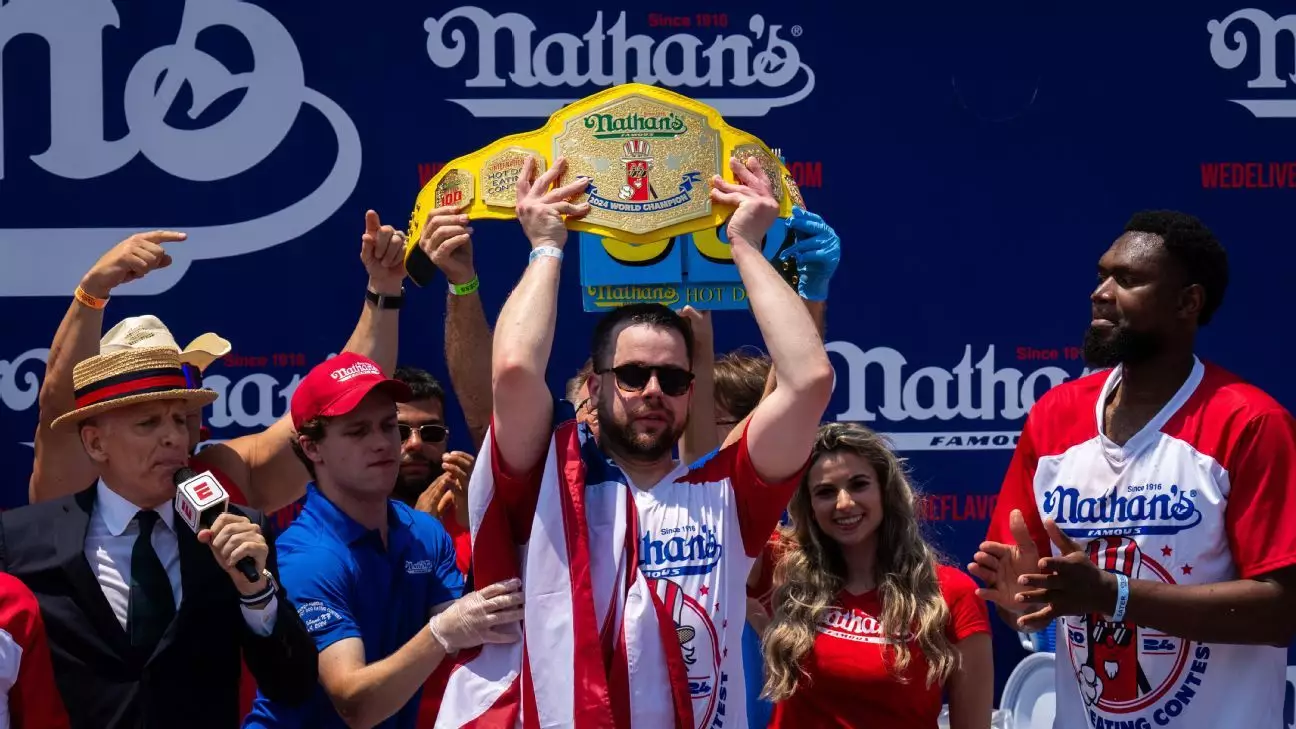 Analysis of the Nathan’s Famous Fourth of July Hot Dog Eating Contest