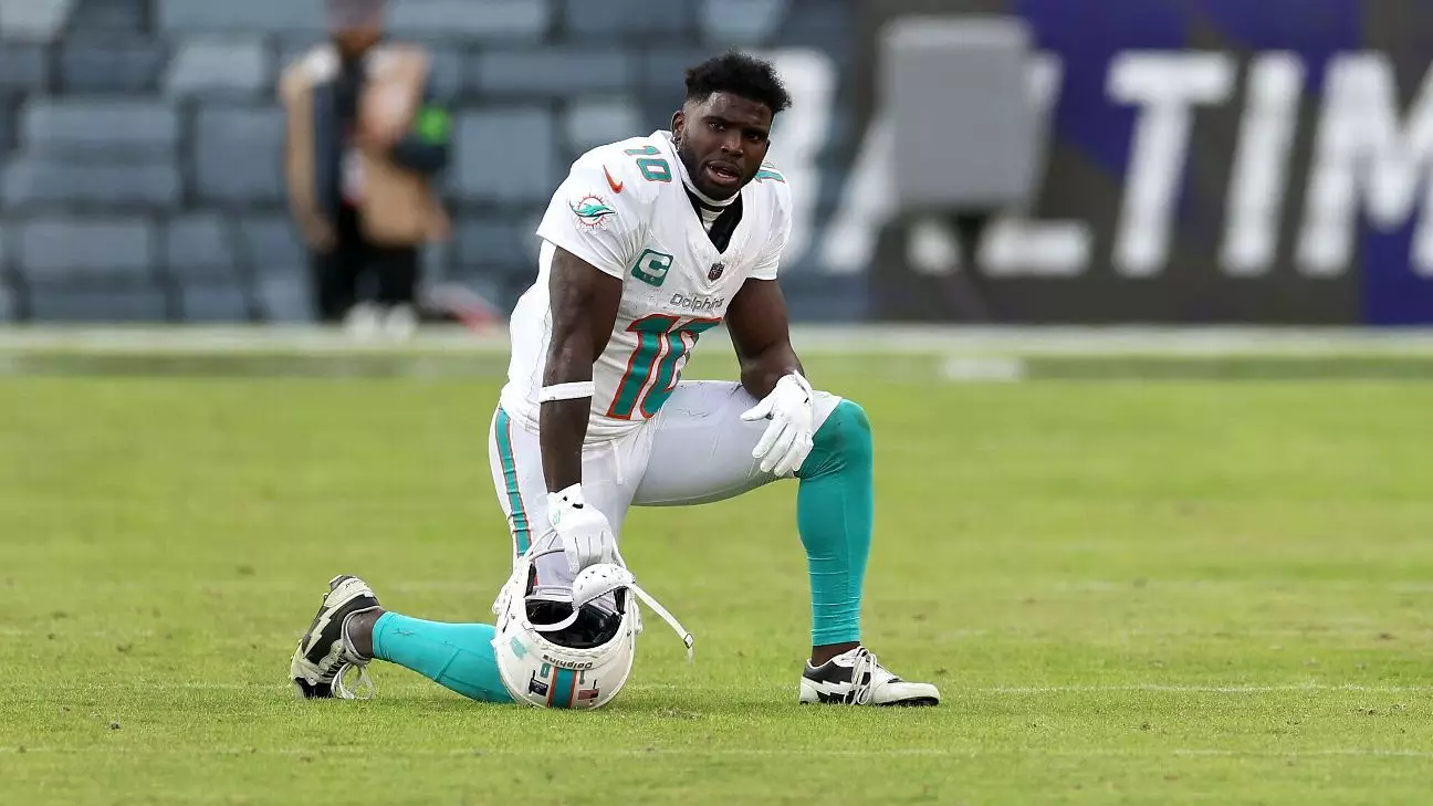 The Miami Dolphins Agree to Restructured Contract with Tyreek Hill