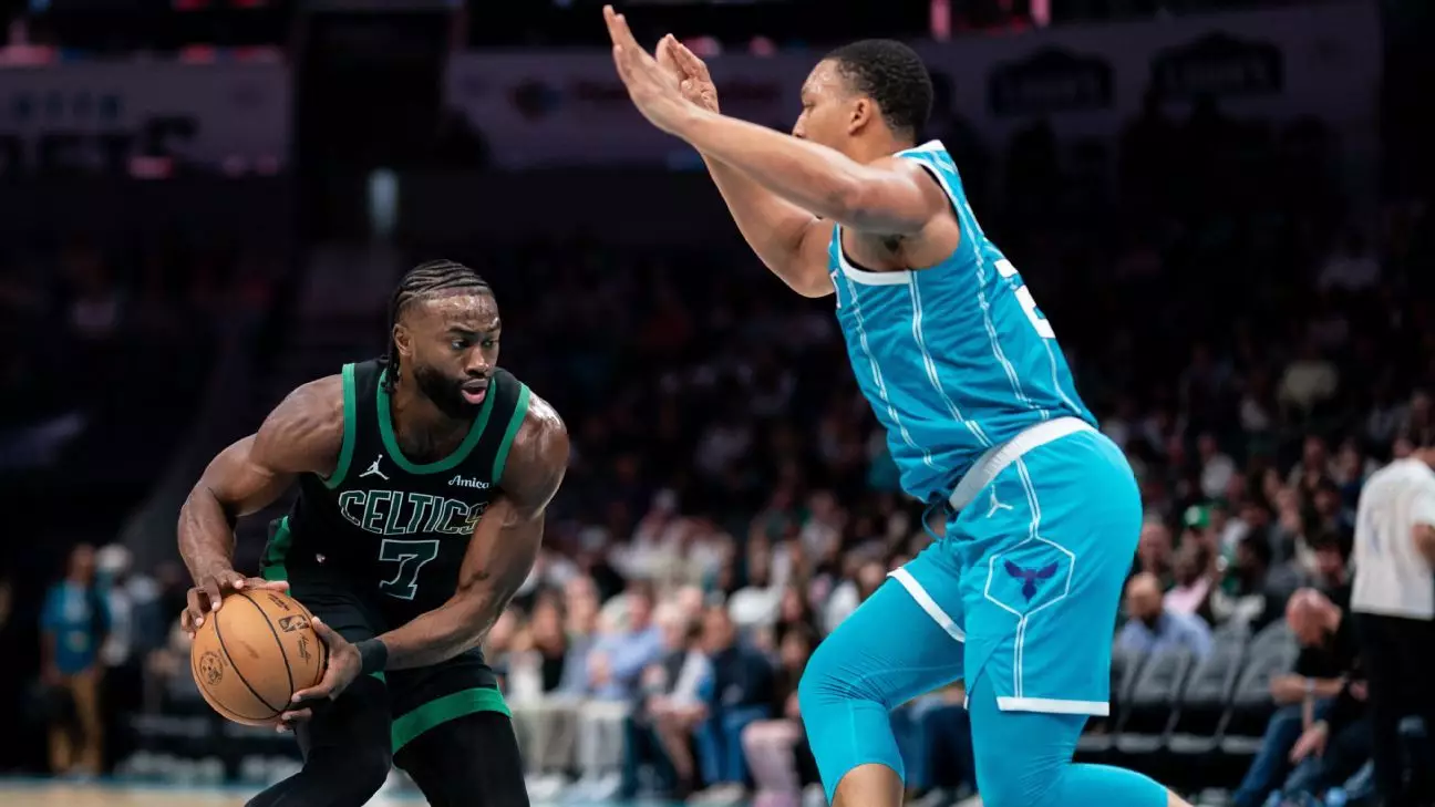 Fireworks on the Court: A Clash Between the Celtics and Hornets