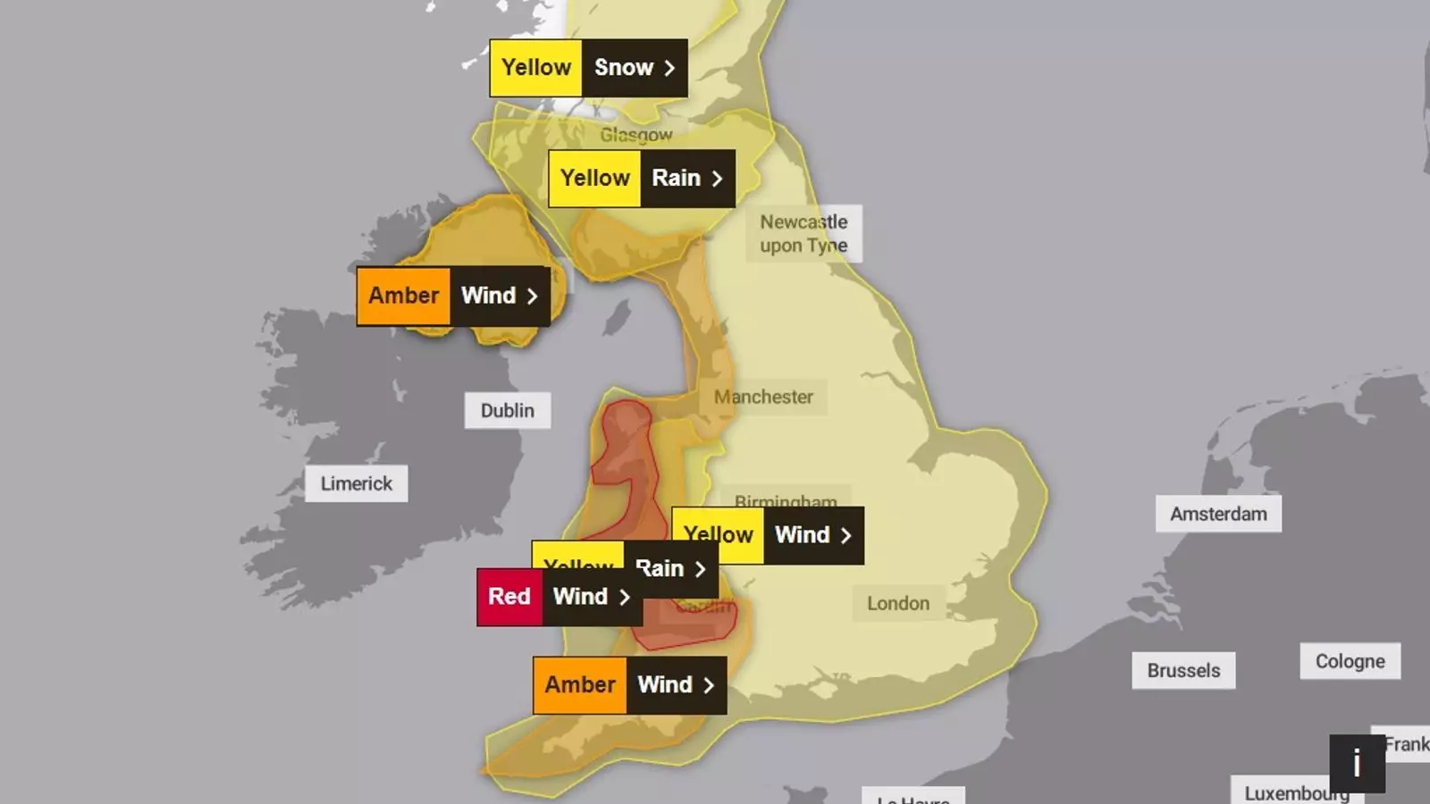 Storm Darragh: The Impact of Severe Weather Warnings Across the UK