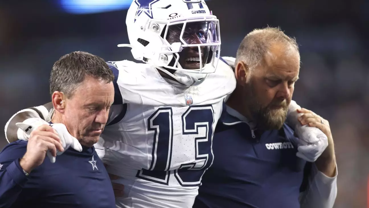 Facing Adversity: The Impact of DeMarvion Overshown’s Injury on the Dallas Cowboys