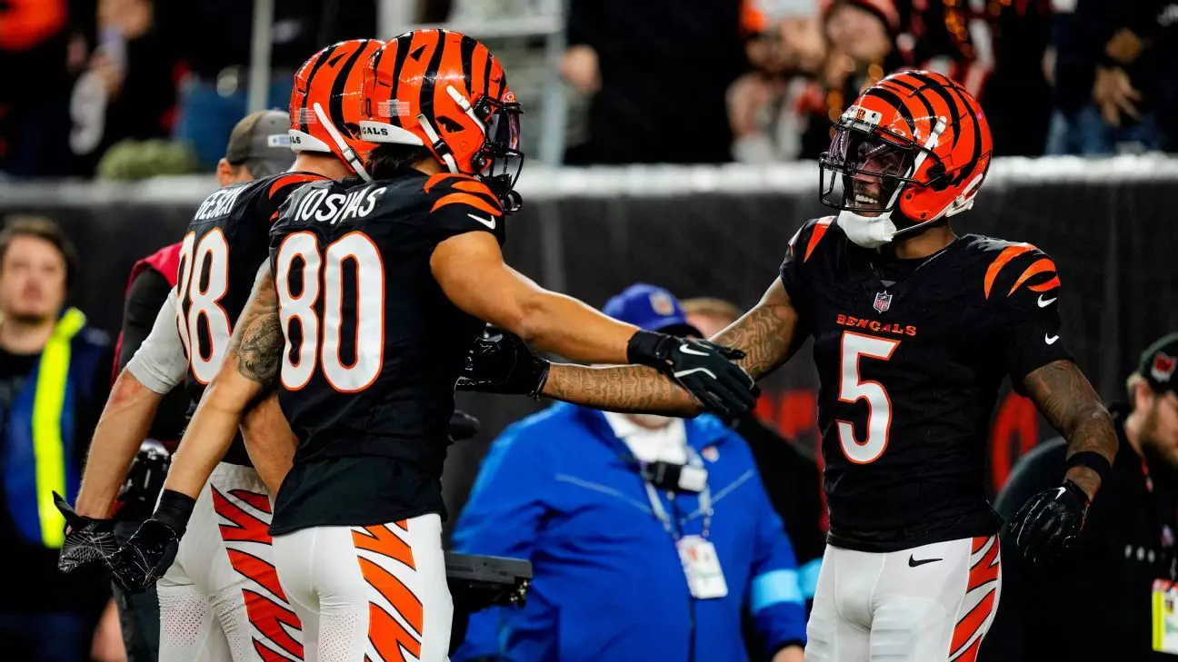 Tee Higgins Shines on a Crucial Night for the Bengals