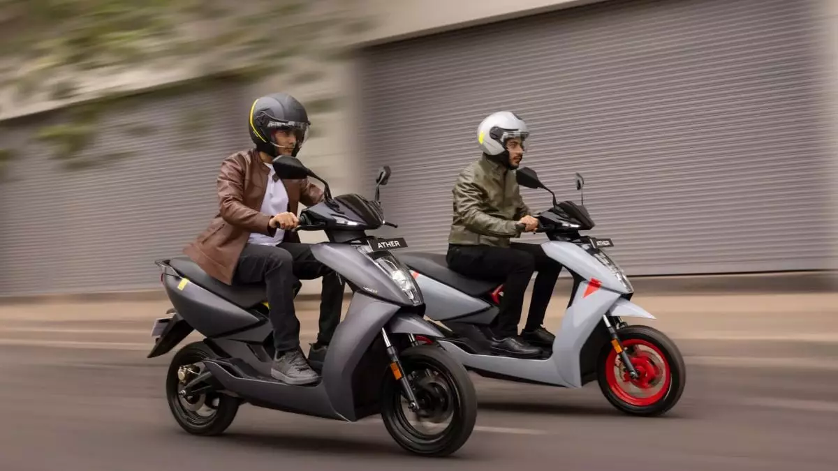 The 2025 Ather 450 Series: Revolutionizing the Electric Scooter Market in India