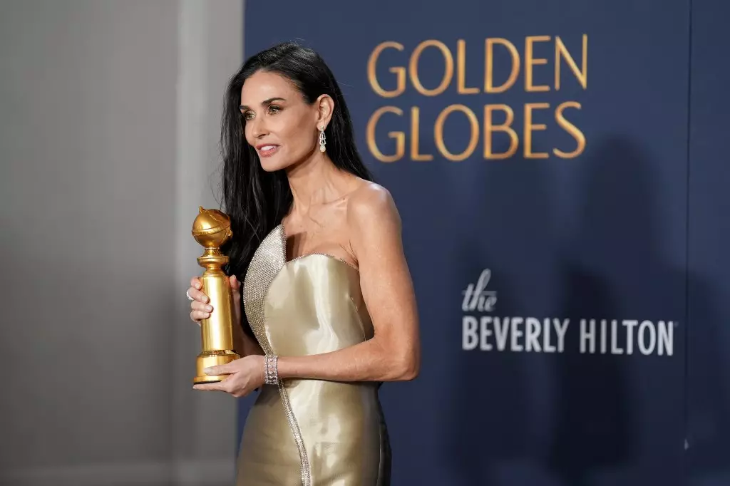 Demi Moore Celebrates Golden Globes Win: A New Chapter in an Iconic Career