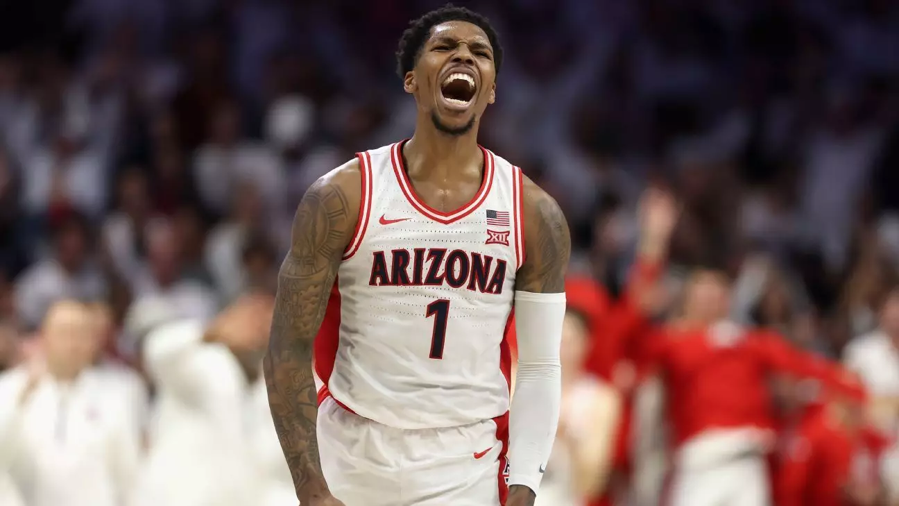 Caleb Love’s Heroics Propel Arizona to Stunning Victory Over Iowa State