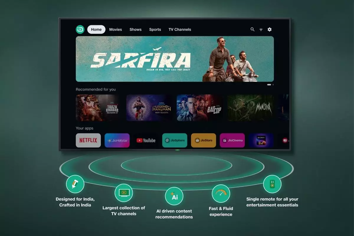 JioTele OS: Revolutionizing Smart TV Experience in India