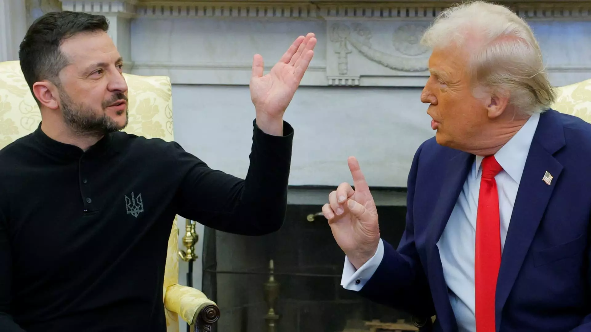 The Unraveling Diplomatic Encounter: A Disconcerting Exchange Between Trump and Zelenskyy