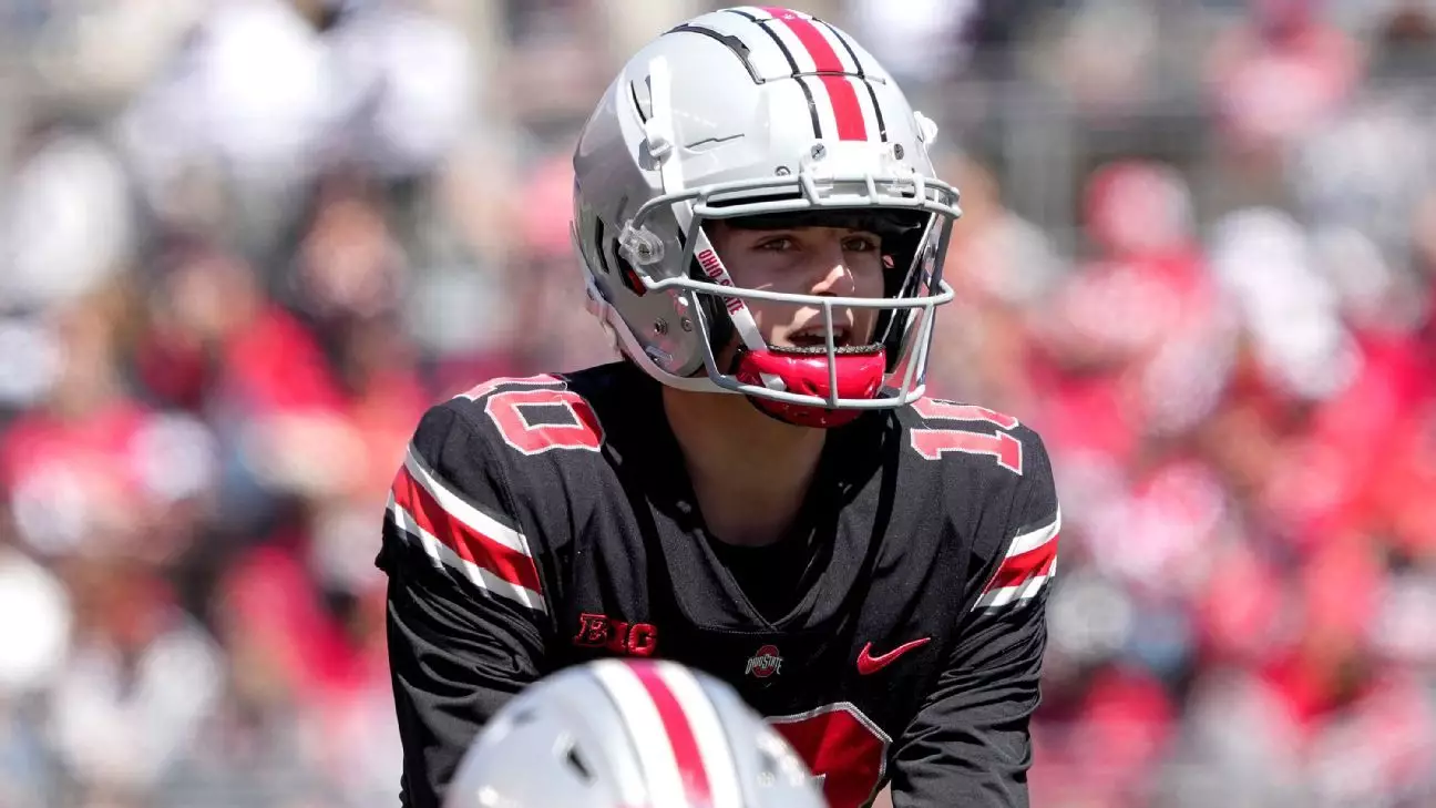 The Uncertain Rise: Ohio State’s Questionable QB Decision and Its Implications